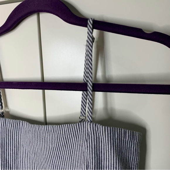 Brandy Melville Pin Stripe Spaghetti Strap Dress - Picture 2 of 11